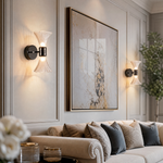 Yiosi Modern Glass Wall Sconce