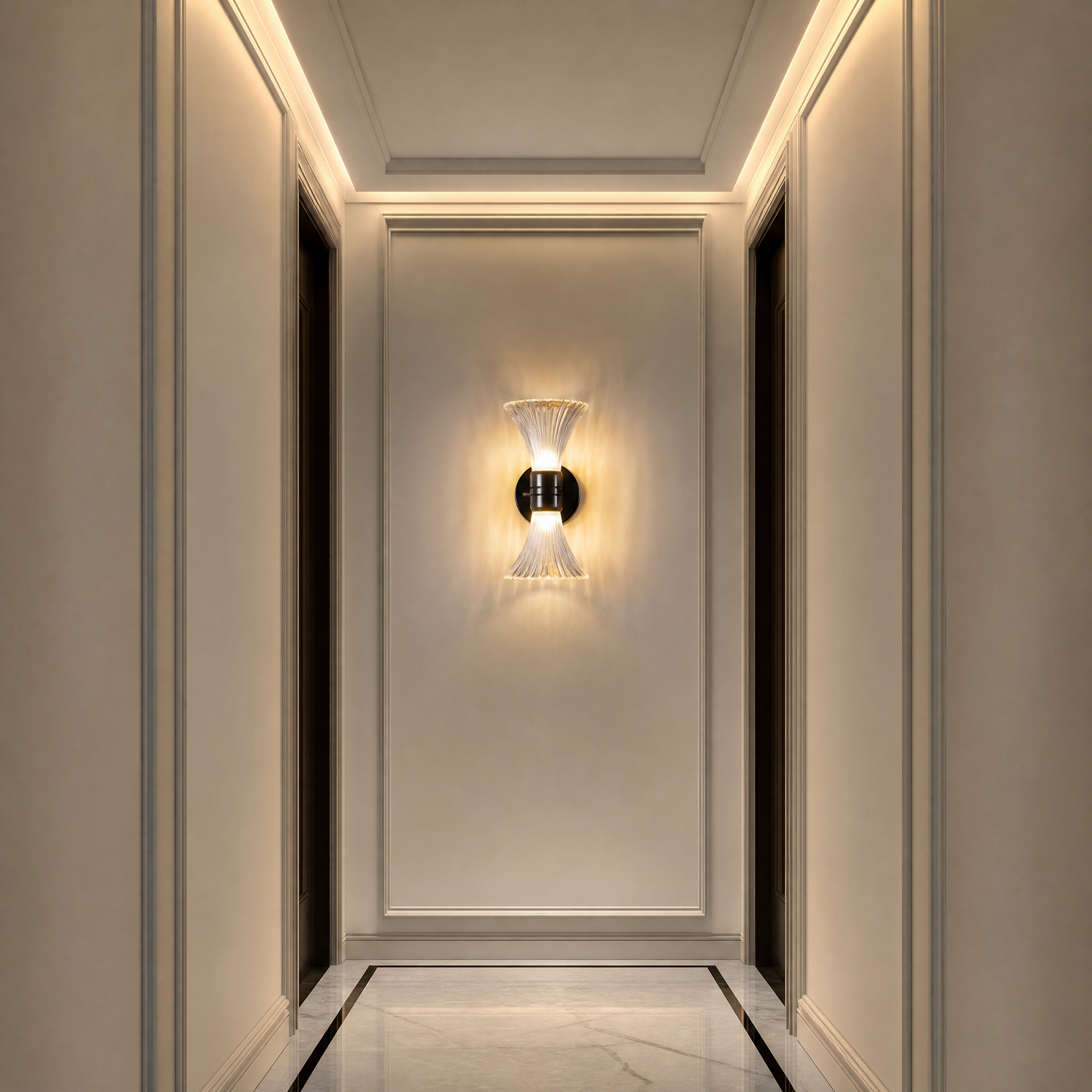 Yiosi Modern Glass Wall Sconce