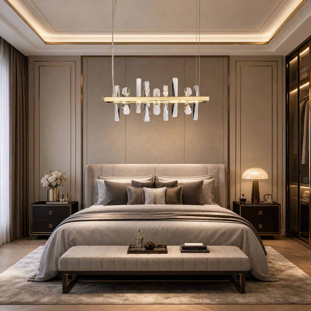 Yiosi Nora Linear Pendant Light