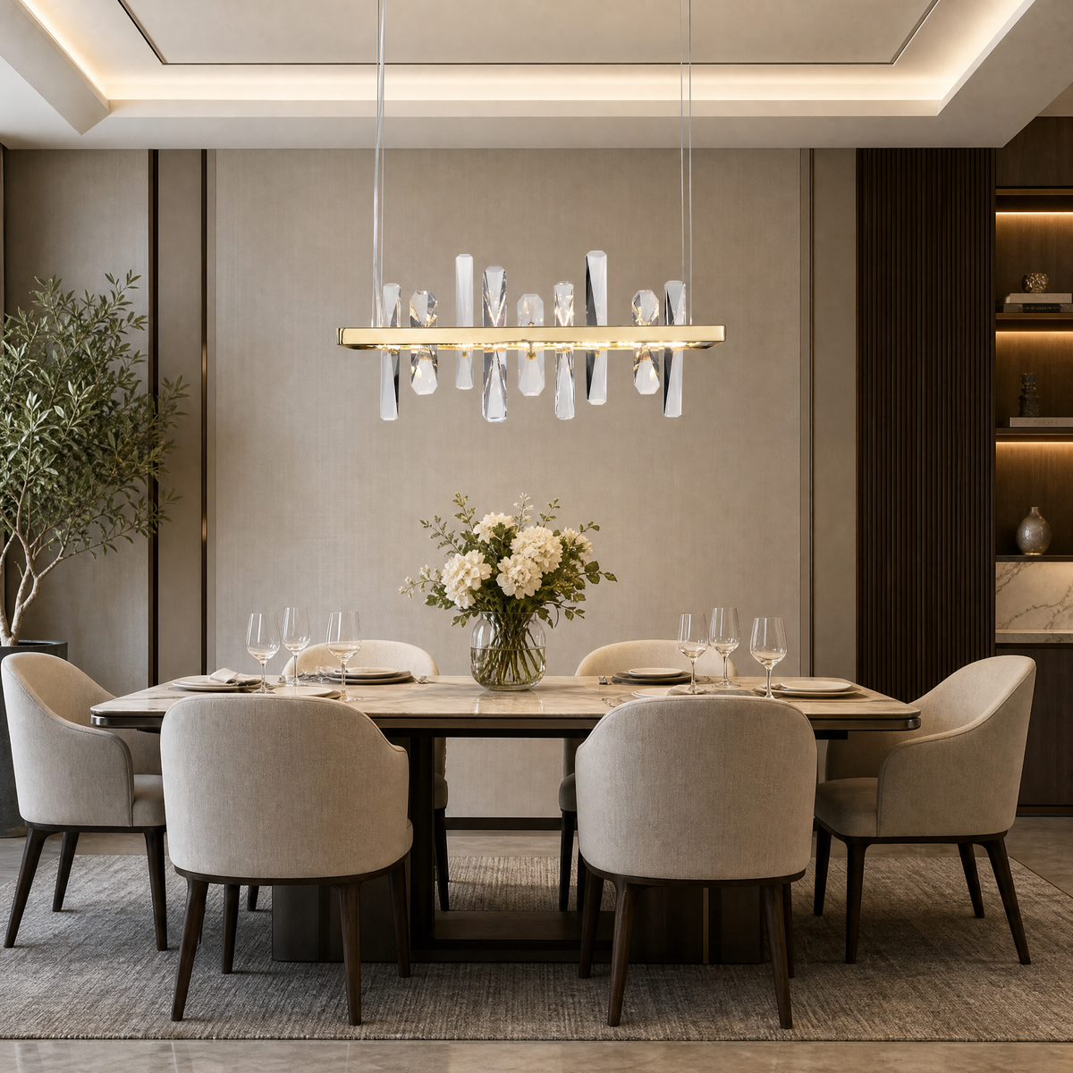Yiosi Nora Linear Pendant Light