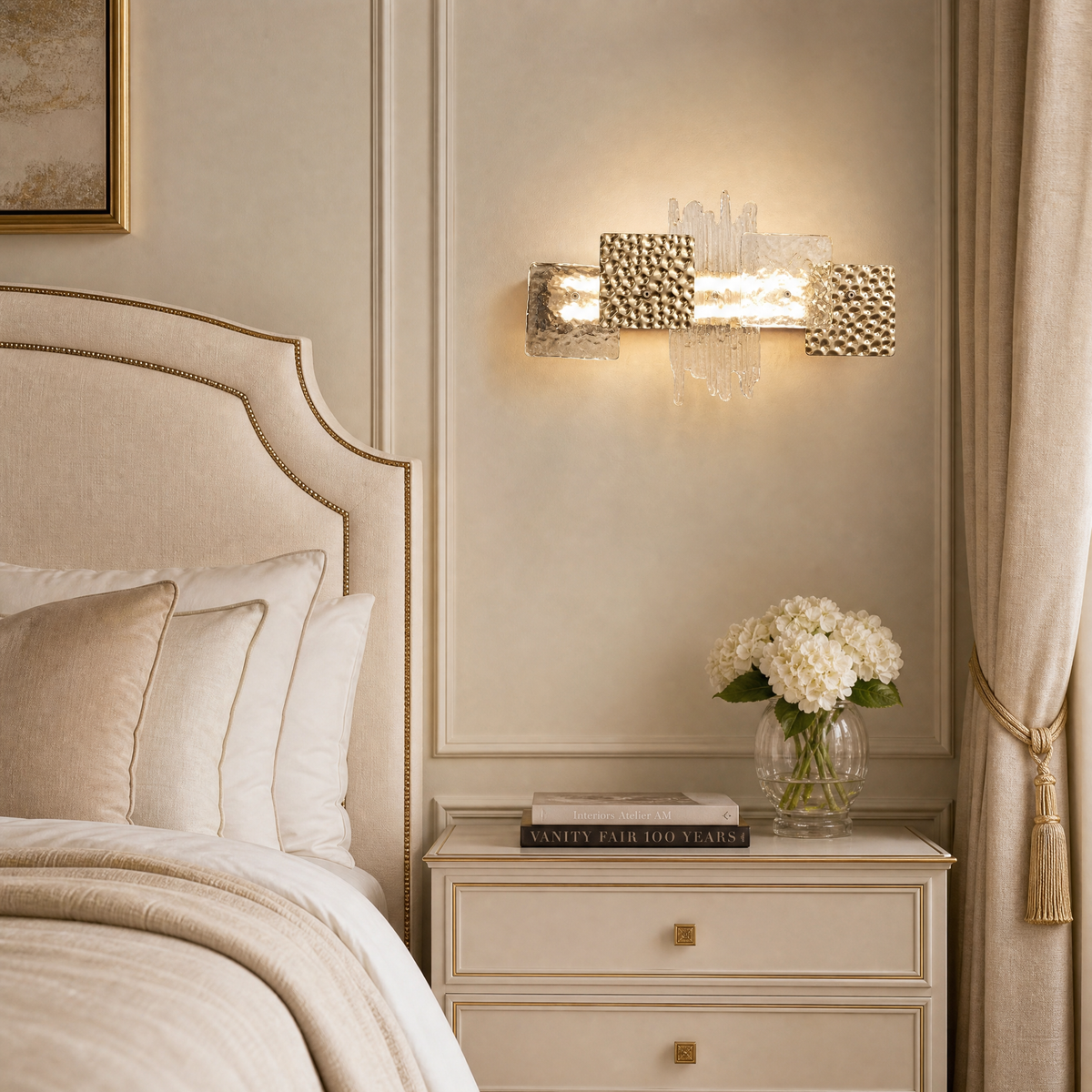 Yiosi Oriole Shadow Glass Wall Sconce