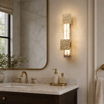 Yiosi Oriole Shadow Glass Wall Sconce