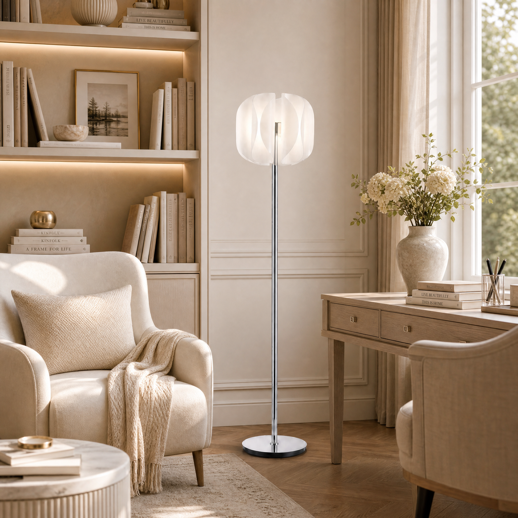 Yiosi Phantom Glass Floor Lamp