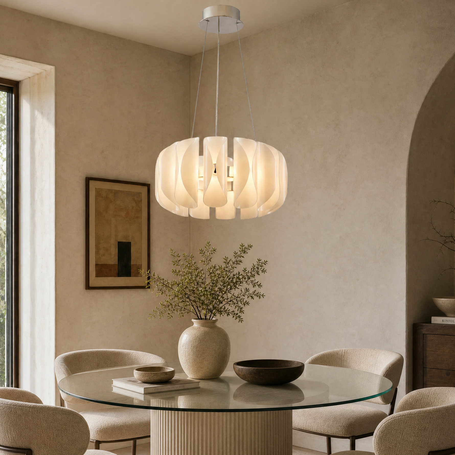 Yiosi Phantom Metal Chandelier 39"