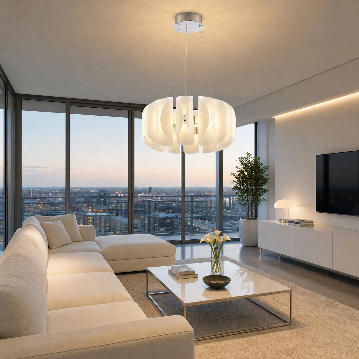 Yiosi Phantom Metal Chandelier 39"
