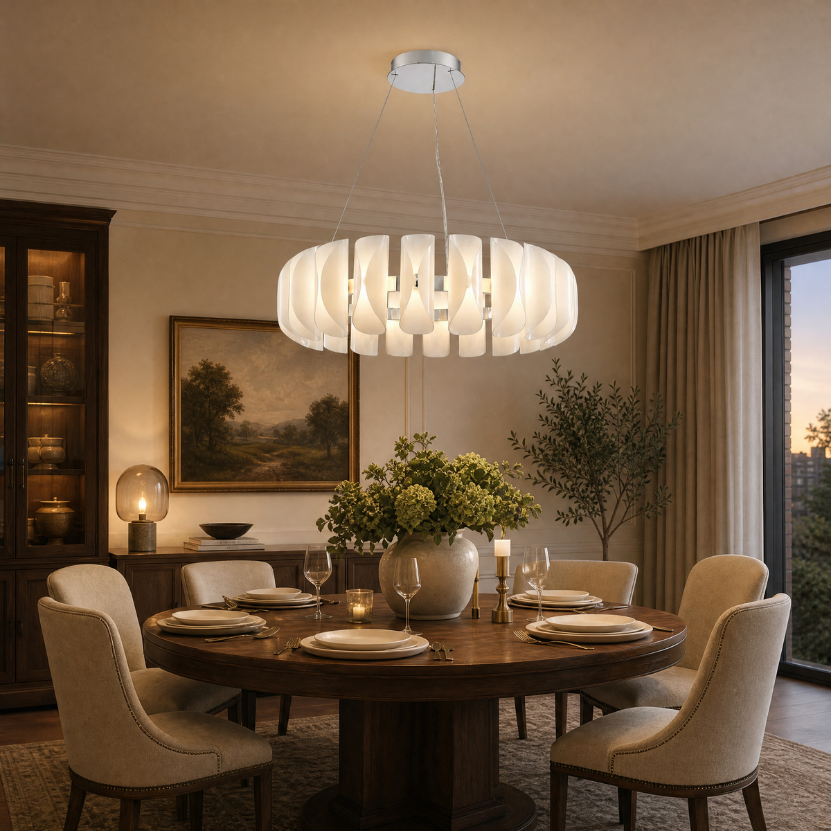 Yiosi Phantom Metal Chandelier 39"