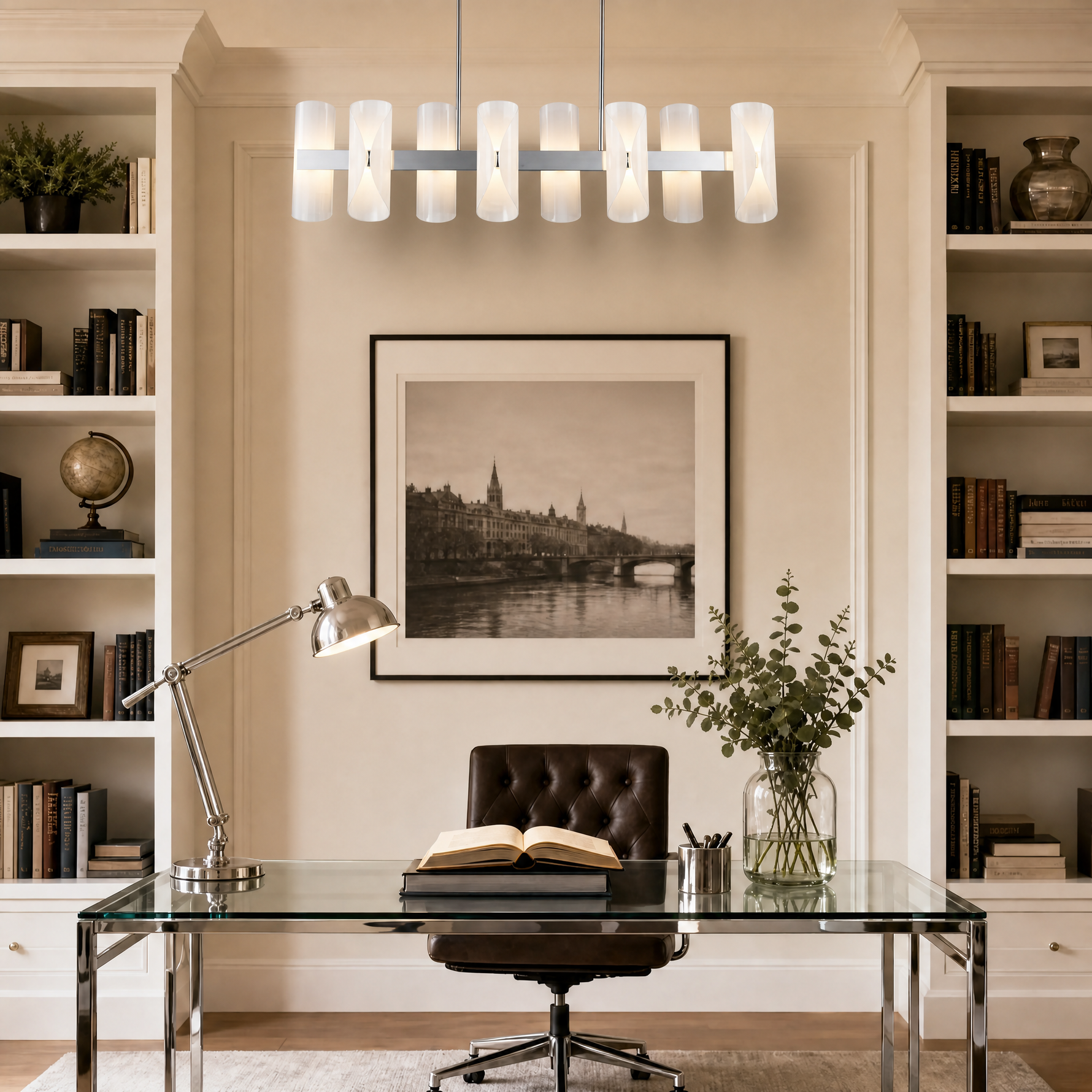 Yiosi Phantom Metal Chandelier 39"