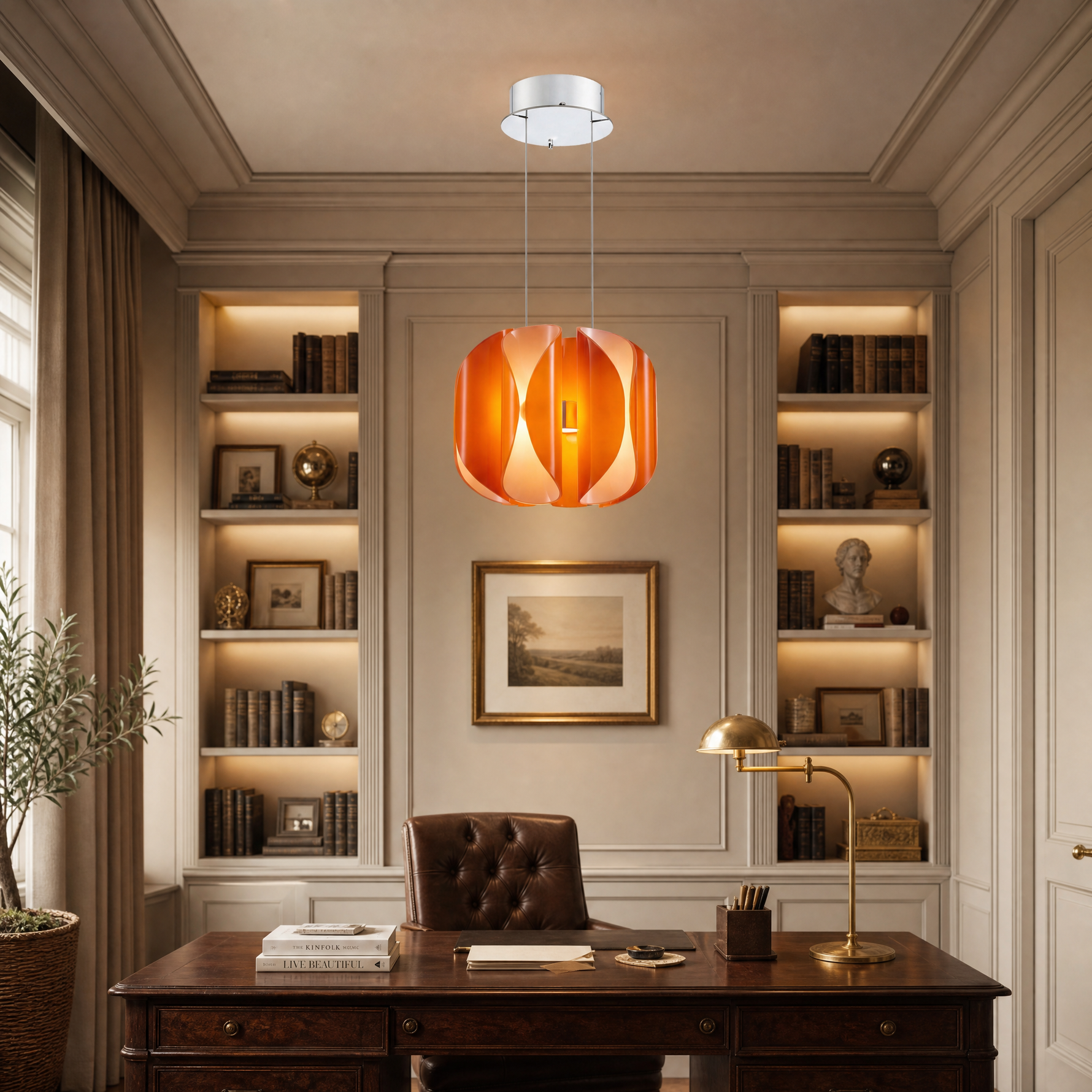 Yiosi Phantom Metal Pendant Light 14"