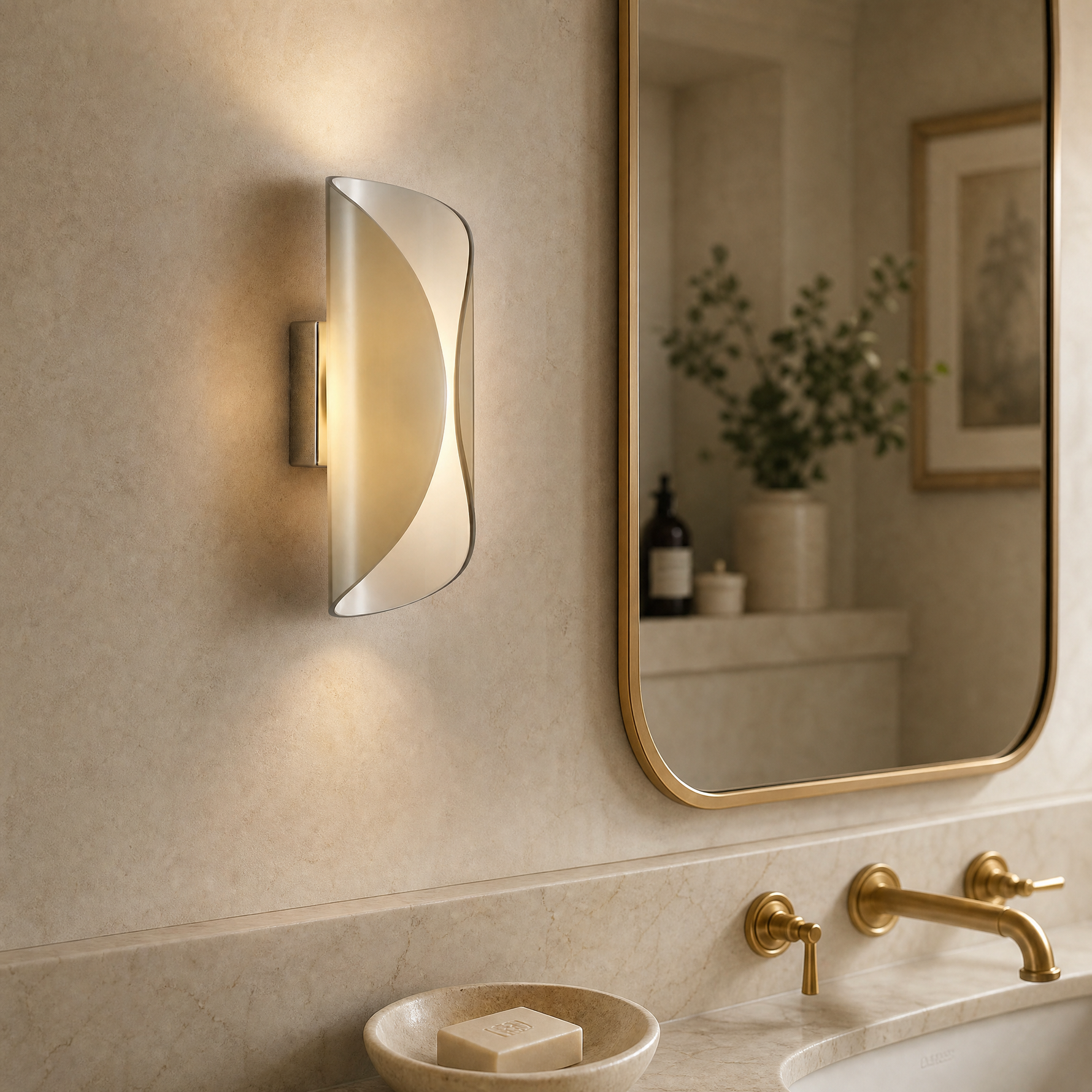 Yiosi Phantom Mini Metal Wall Sconce