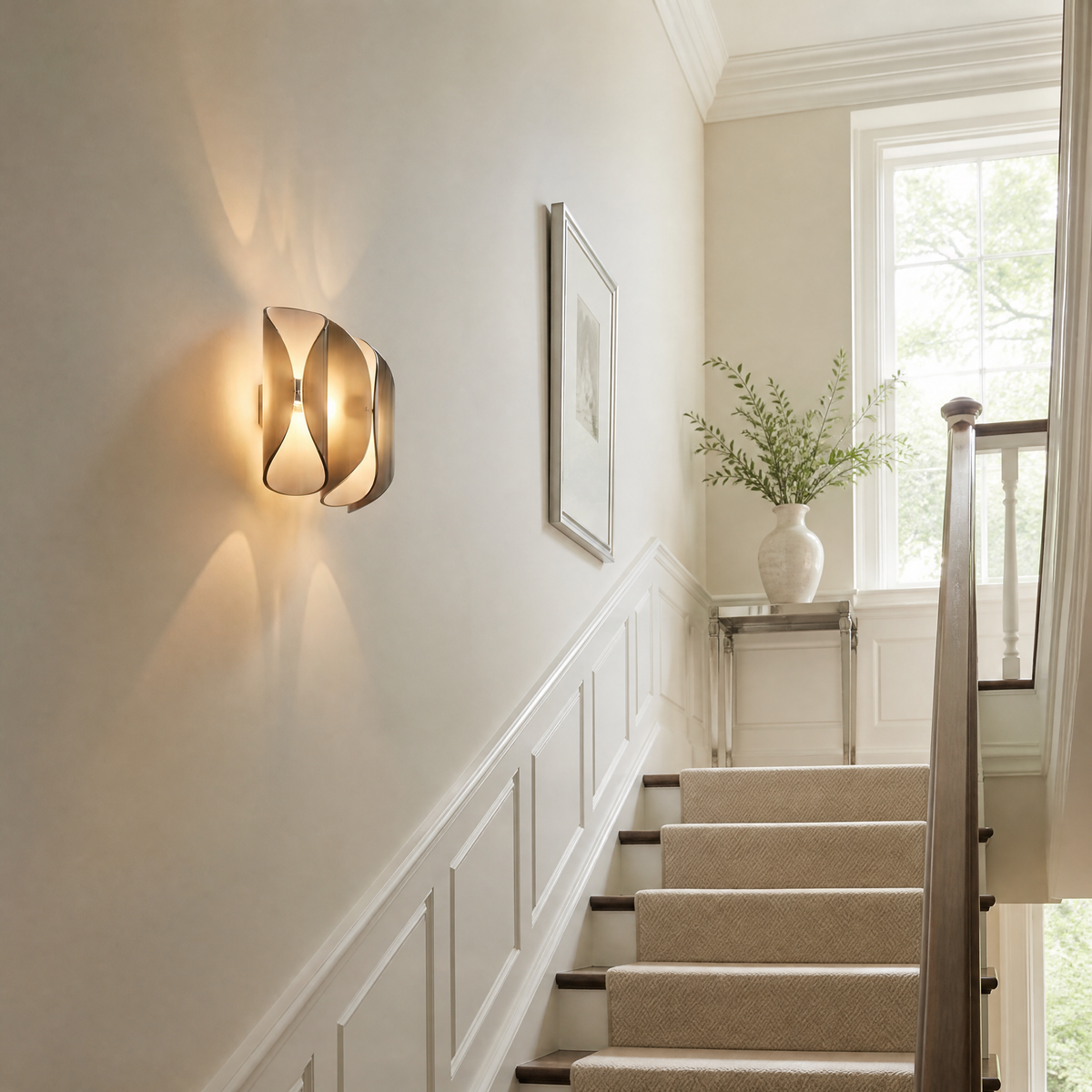 Yiosi Phantom Triple Metal Wall Sconce