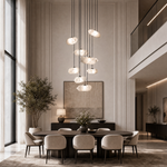 Yiosi Rock Crystal Single Pendant Light