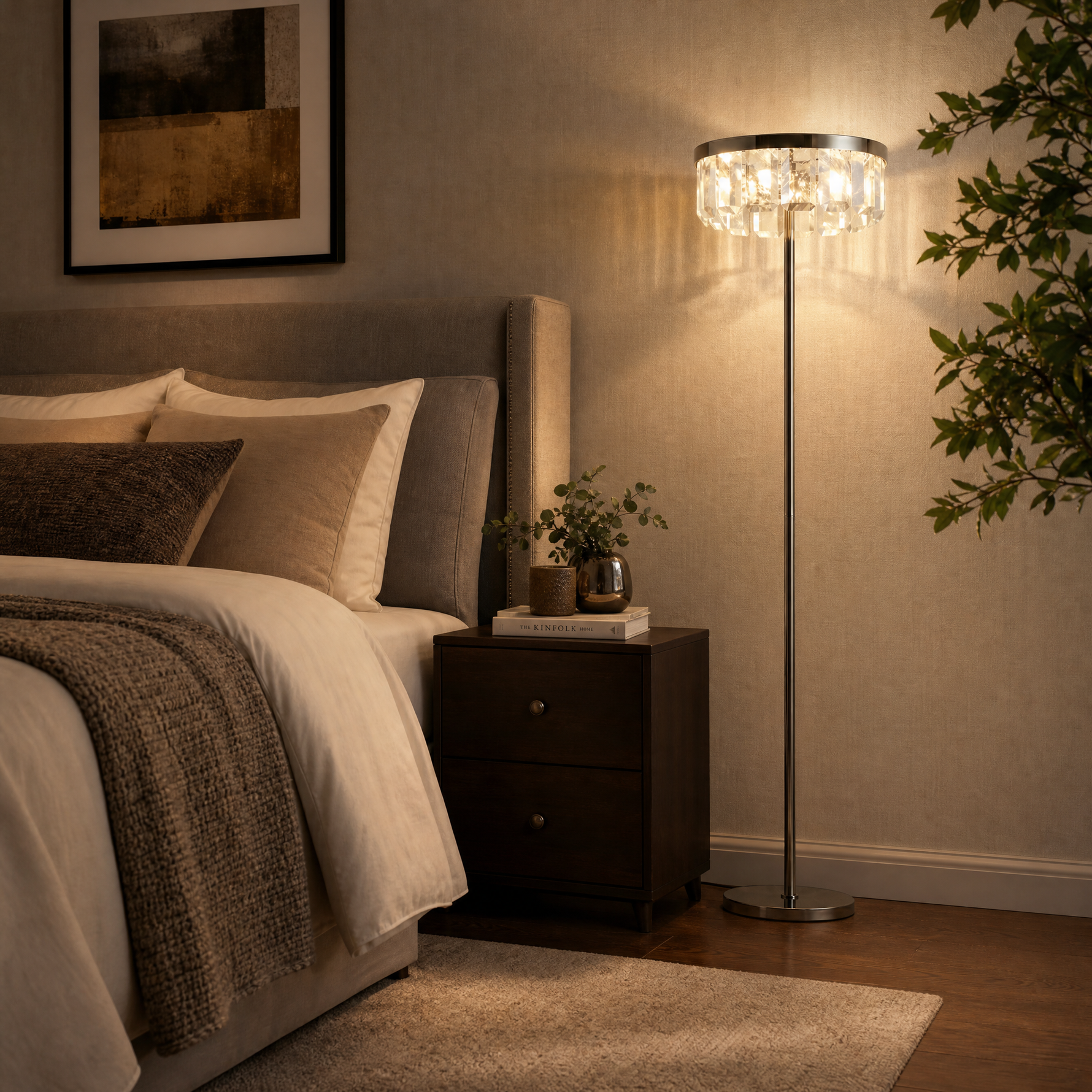 Yiosi Selene Crystal Floor Lamp
