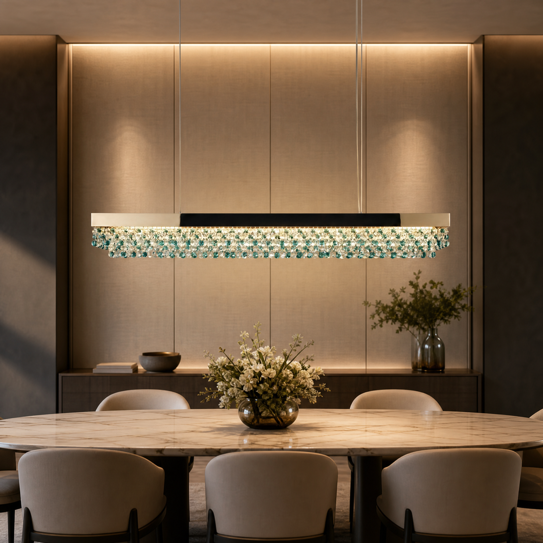 Yiosi Series Crystal Chandelier Style Q