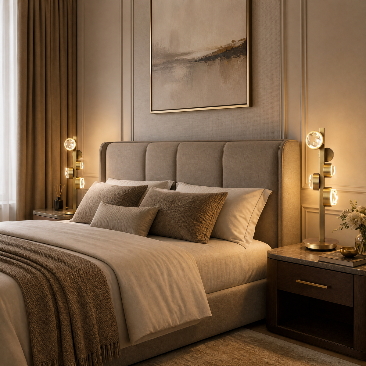 Yiosi Series Crystal Table Lamp Style C