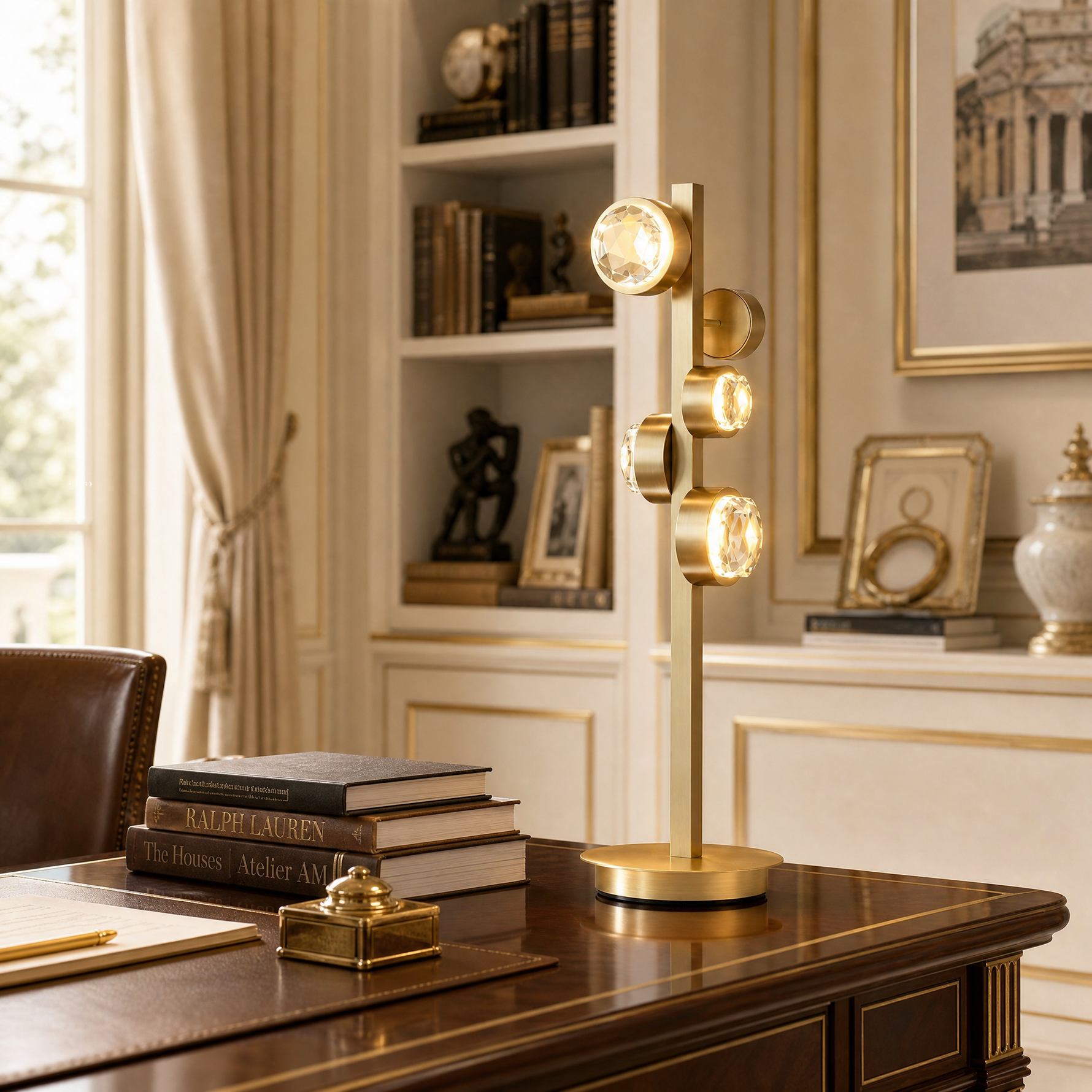 Yiosi Series Crystal Table Lamp Style C
