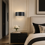 Yiosi Series Crystal Wall Sconce 14"