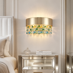 Yiosi Series Crystal Wall Sconce 8"