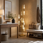 Yiosi Series Glass Floor Lamp 13"