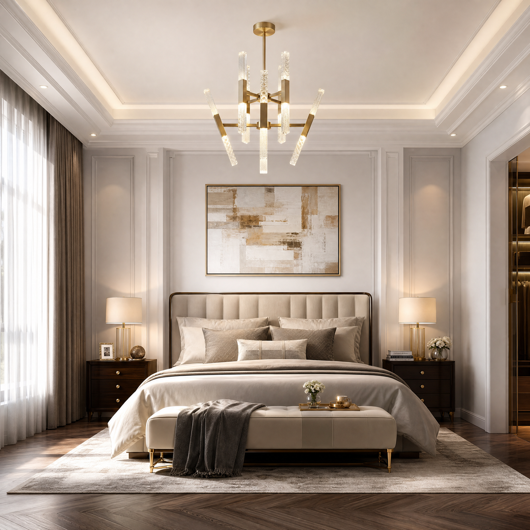 Yiosi Series Glass Pendant Light Style E