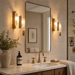 Yiosi Series Glass Wall Sconce 11"