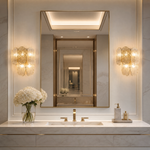 Yiosi Series Glass Wall Sconce 16"