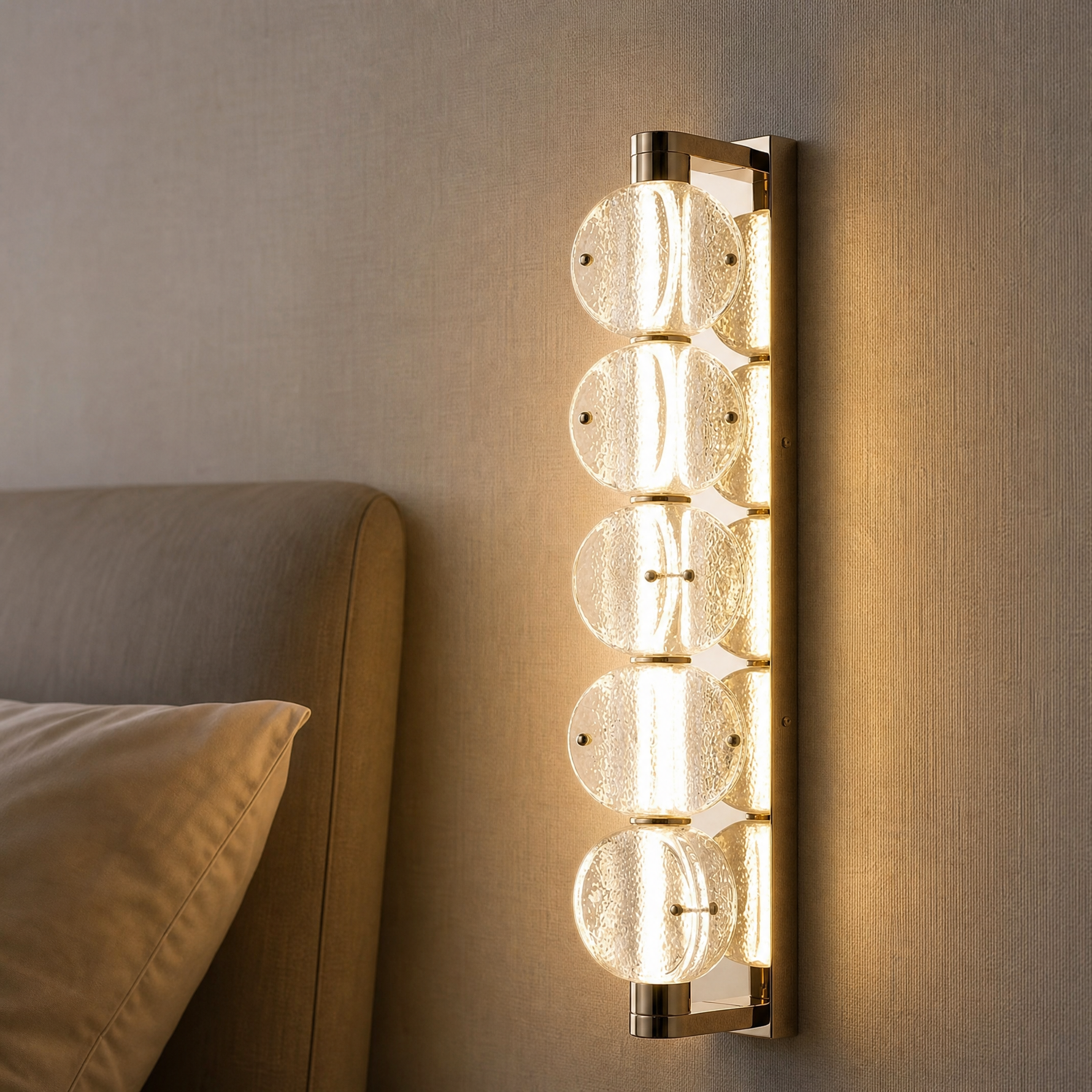 Yiosi Series Glass Wall Sconce Style F