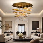 Yiosi Series Grand Copper Ceiling Lamp Style A