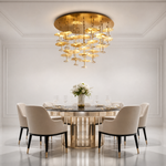 Yiosi Series Grand Copper Ceiling Lamp Style A