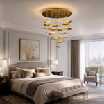 Yiosi Series Grand Copper Ceiling Lamp Style B