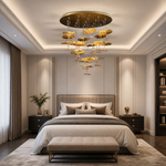 Yiosi Series Grand Copper Ceiling Lamp Style B
