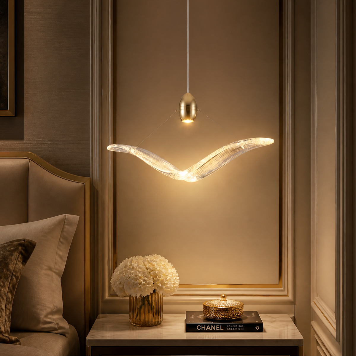Yiosi Series Mini Glass Pendant Light Style D