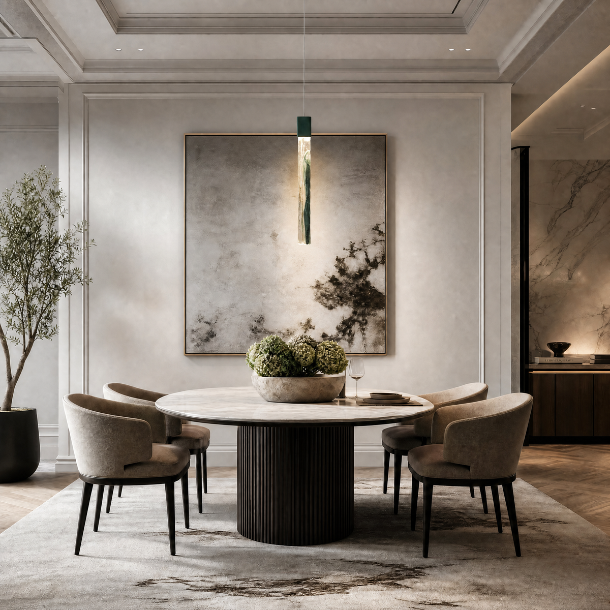 Yiosi Series Mini Glass Pendant Light Style H