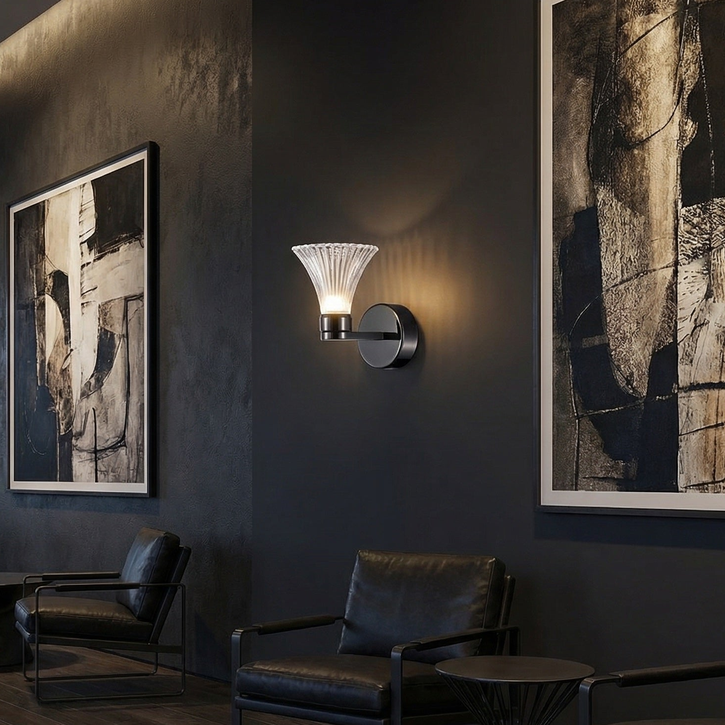 Yiosi Series Mini Glass Wall Sconce Style C