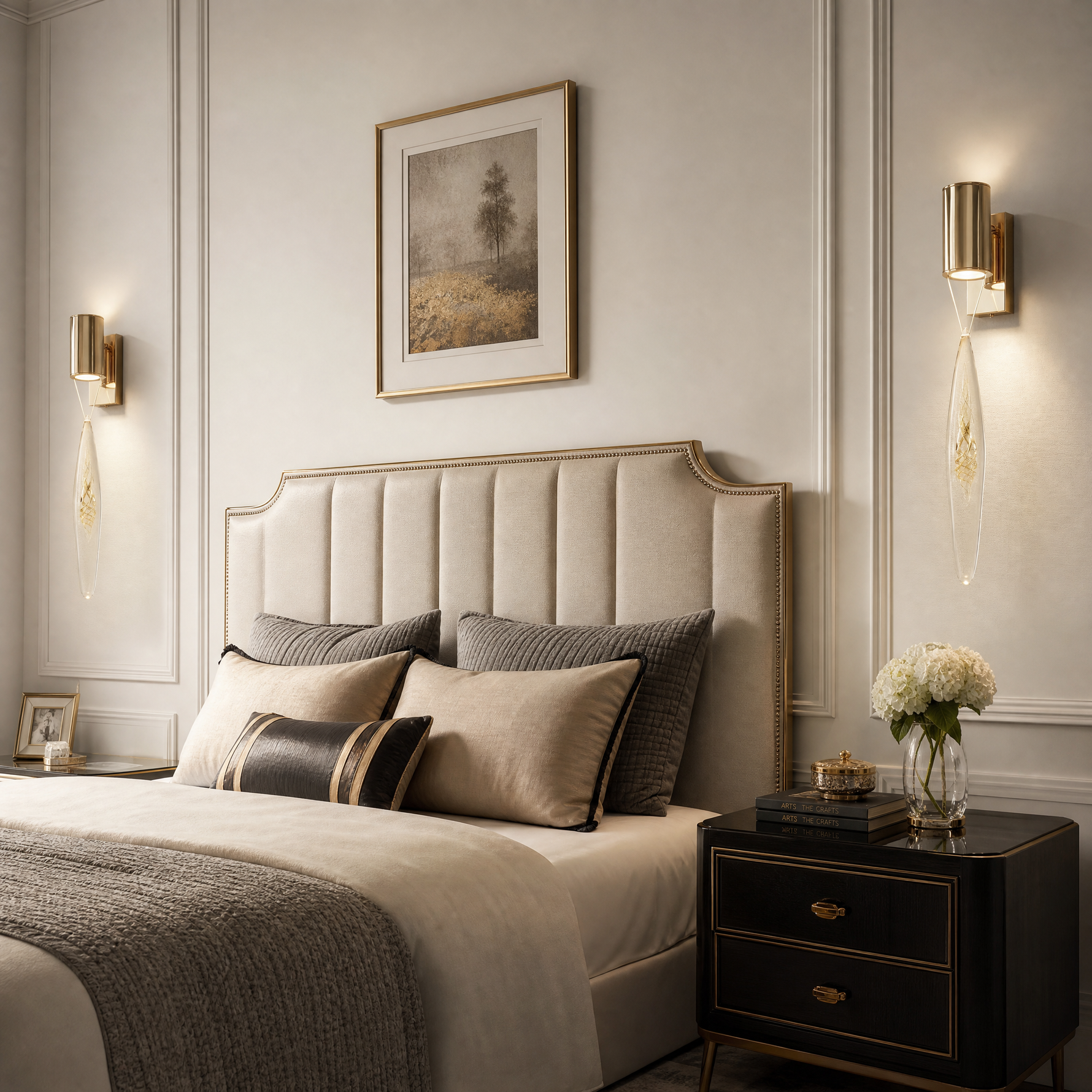 Yiosi Series Mini Glass Wall Sconce Style D