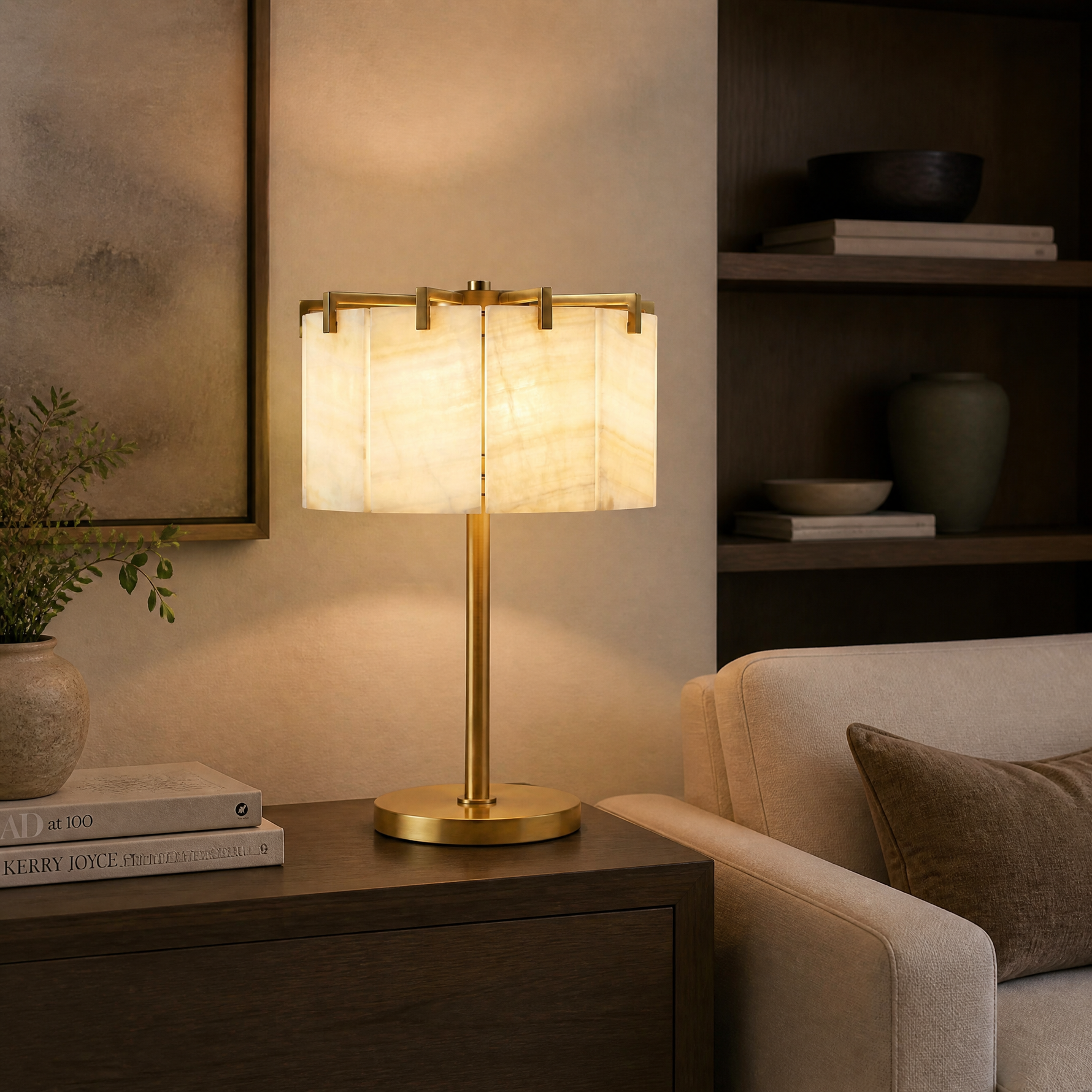 Yiosi Series Natural Stone Table Lamp