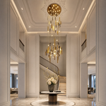 Yiosi Series Nested Grand Glass Chandelier
