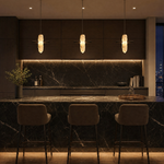 Yiosi Sloane Mini Rock Crystal Pendant Light 10"