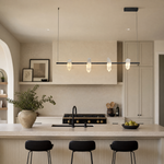 Yiosi Sloane Rock Crystal Linear Pendant Light 47"L