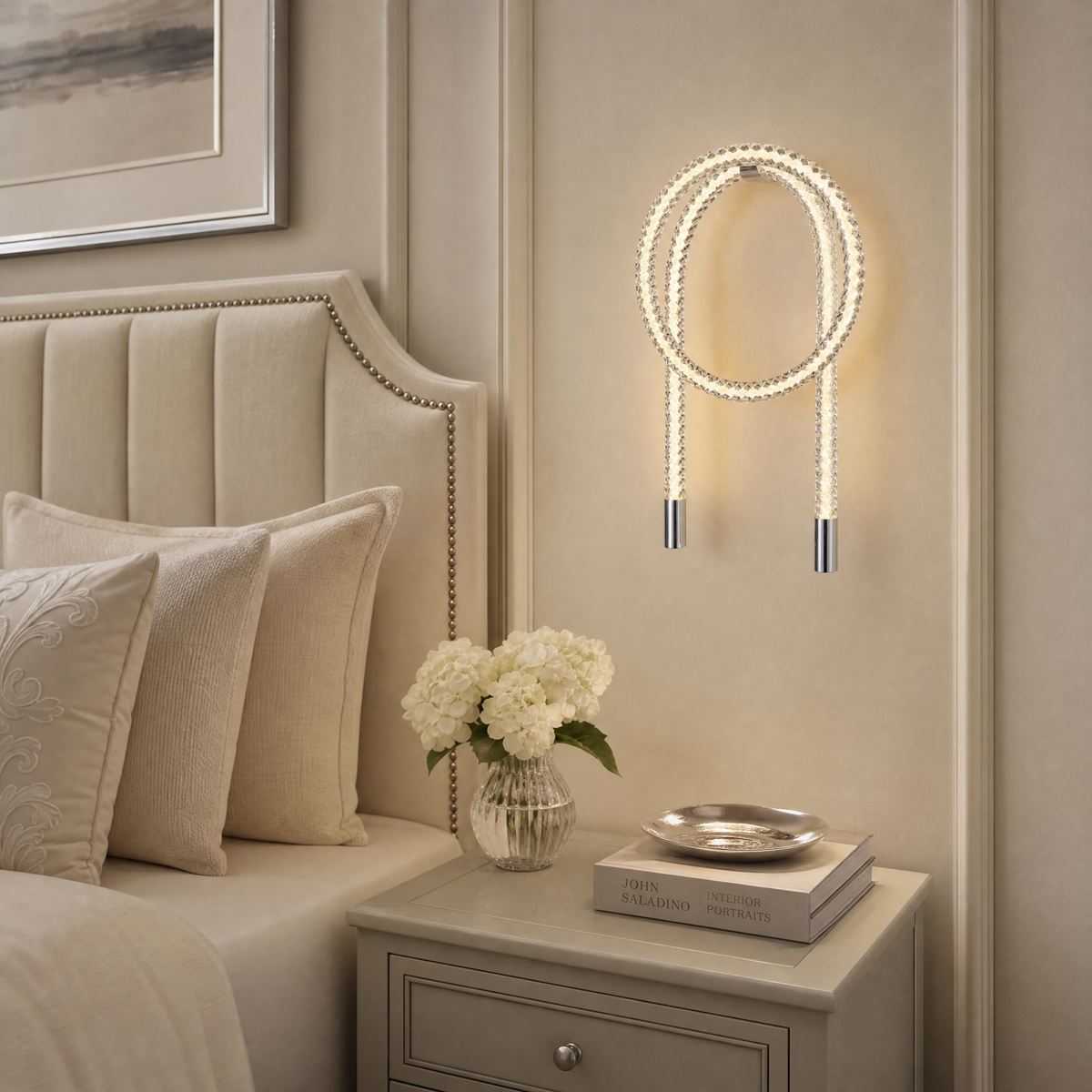 Yiosi Star Shine Mini Glass Wall Sconce