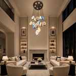 Yiosi Starlink Cascading Glass Chandelier