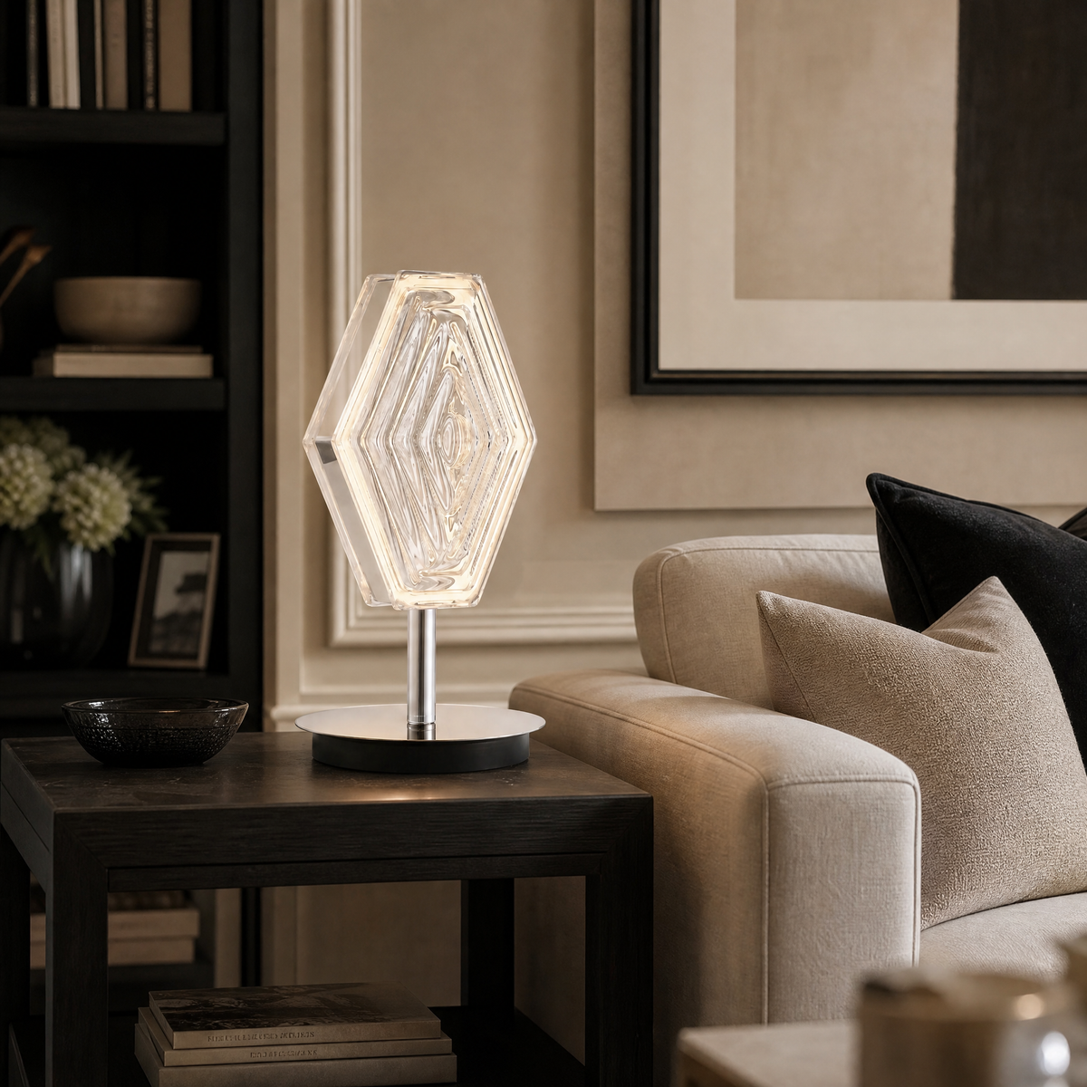 Yiosi Starlink Mini Clear Glass Table Lamp