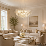 Yiosi Starry Night Crystal Chandelier 39"