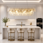 Yiosi Starry Night Crystal Chandelier 59"