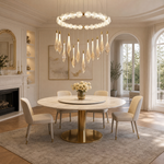 Yiosi Sunset Linear Cluster Glass Chandelier