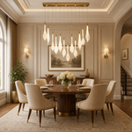 Yiosi Sunset Linear Cluster Glass Chandelier