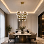 Yiosi Weaving Light 3-Tier Nested Crystal Chandelier
