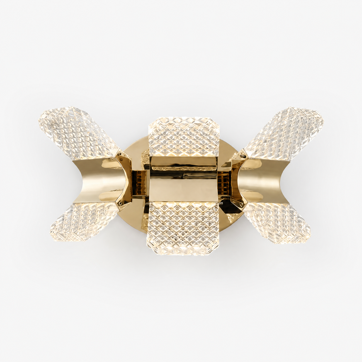 Yiosi Weaving Light Mini Crystal Wall Sconce