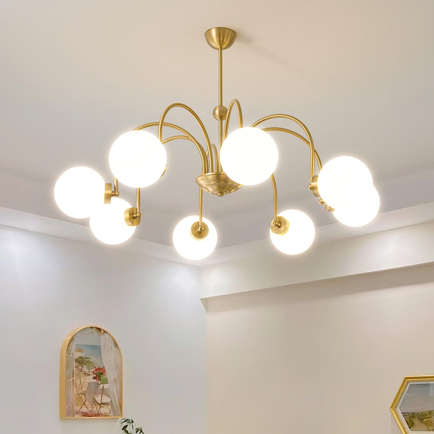 Yisu Brass Chandelier - YIOSI
