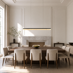 Yizi Cloud Stone Pendant Light 1500 - Matte Black