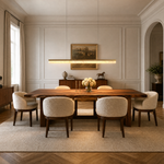 Yizi Marble Pendant Light for Dining Room 1800 - Copper Color